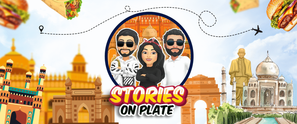 stories on plate logo