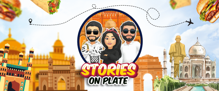 stories on plate logo
